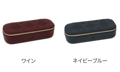 genten ゲンテン Argyle Cutwork アーガイルカットワーク メガネケース 44816