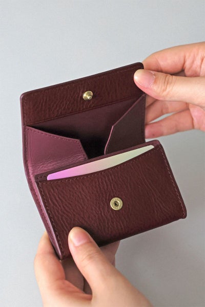 genten ゲンテン Argyle Cutwork アーガイルカットワーク 小銭・カード入れ 44817