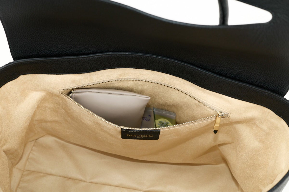 PELLE MORBIDA ペッレモルビダ MAKI KANEKO×PELLE MORBIDA フラップトートバッグ PMO-K001