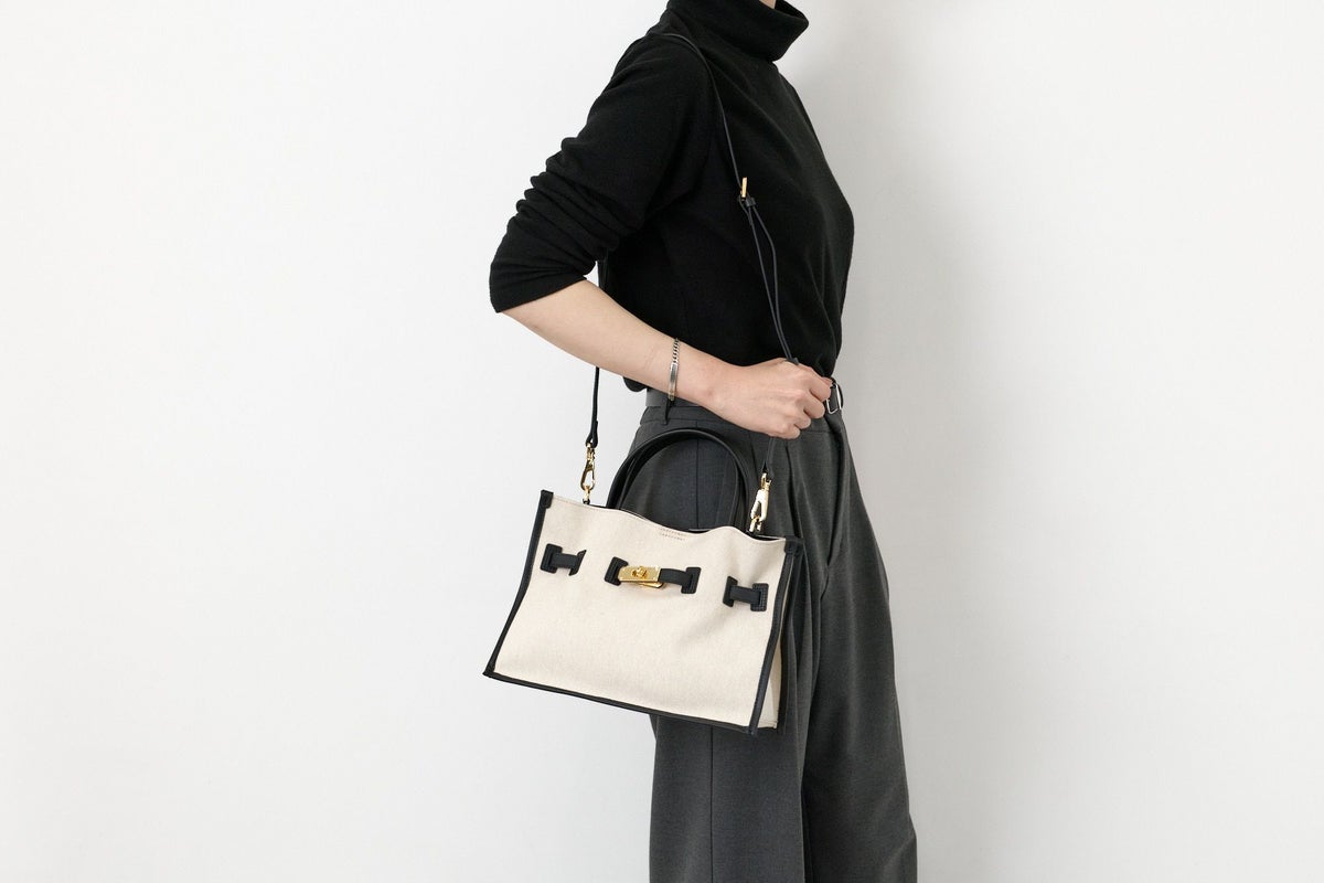 VIOLAd'ORO ヴィオラドーロ BRUNO ブルーノ トートバッグ V-2287