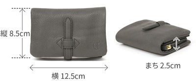 CLEDRAN クレドラン NOUVE ノーヴェ 小銭入れ付き二つ折り財布 CR-CL3955