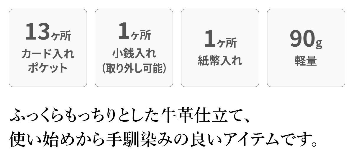 CLEDRAN クレドラン NOUVE ノーヴェ 小銭入れ付き二つ折り財布 CR-CL3955