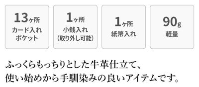 CLEDRAN クレドラン NOUVE ノーヴェ 小銭入れ付き二つ折り財布 CR-CL3955