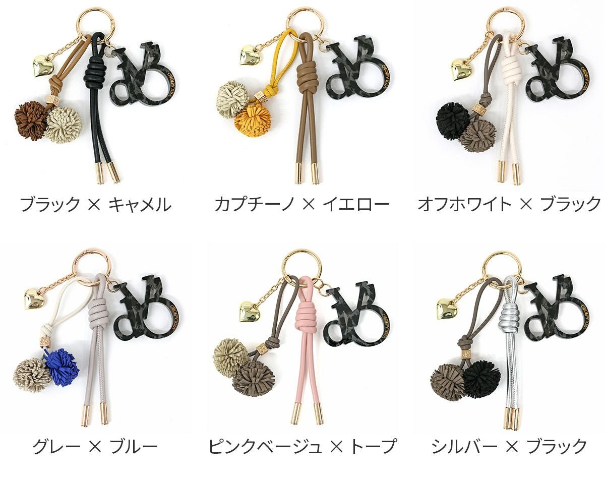 VIOLAd'ORO ヴィオラドーロ BIANCA ビアンカ バッグチャーム V-5079