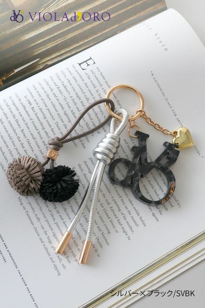 VIOLAd'ORO ヴィオラドーロ BIANCA ビアンカ バッグチャーム V-5079