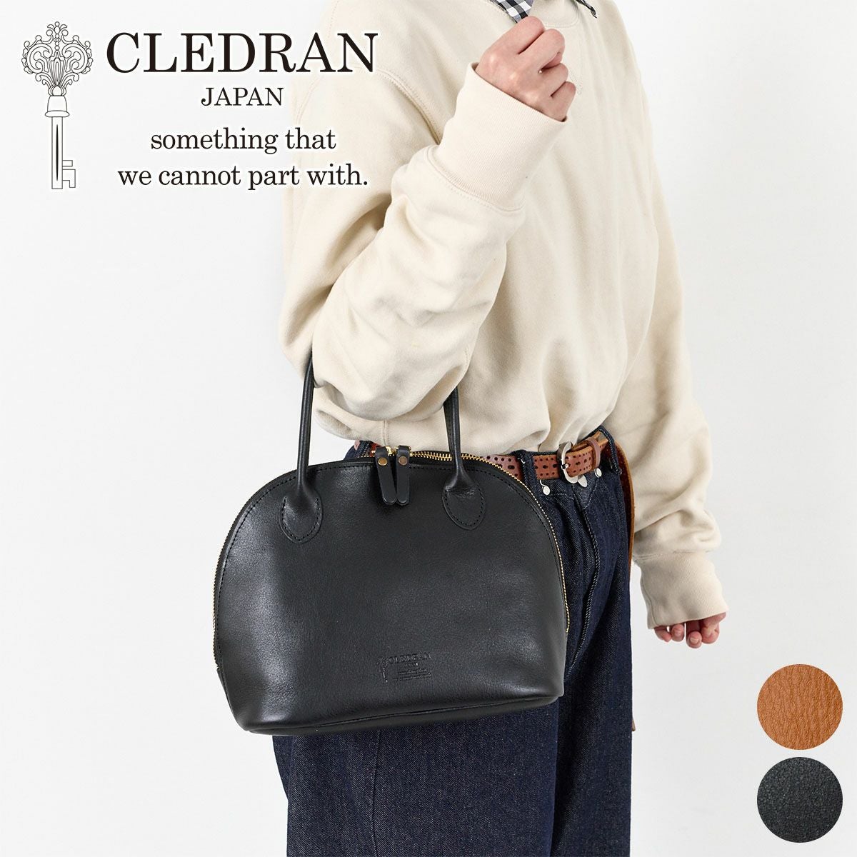 2026年 春夏新作 ] CLEDRAN クレドラン NOS ノス ボストンバッグ CR