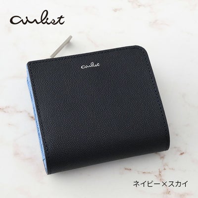 airlist エアリスト Stella ステラ 小銭入れ付き二つ折り財布 25045