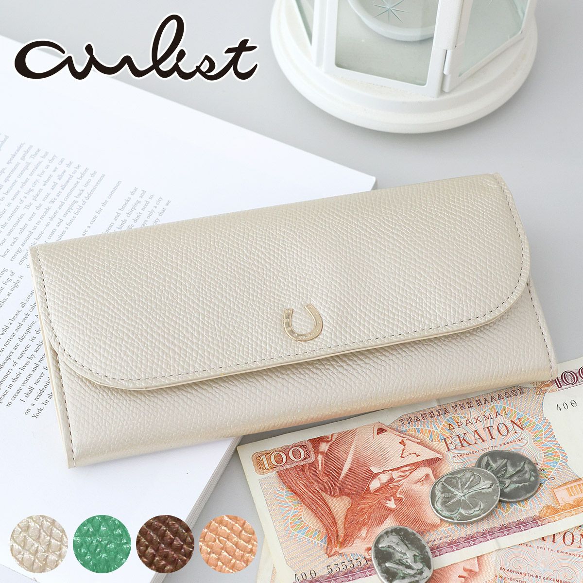 airlist エアリスト Cheval シュヴァル 小銭入れ付き長財布 24868