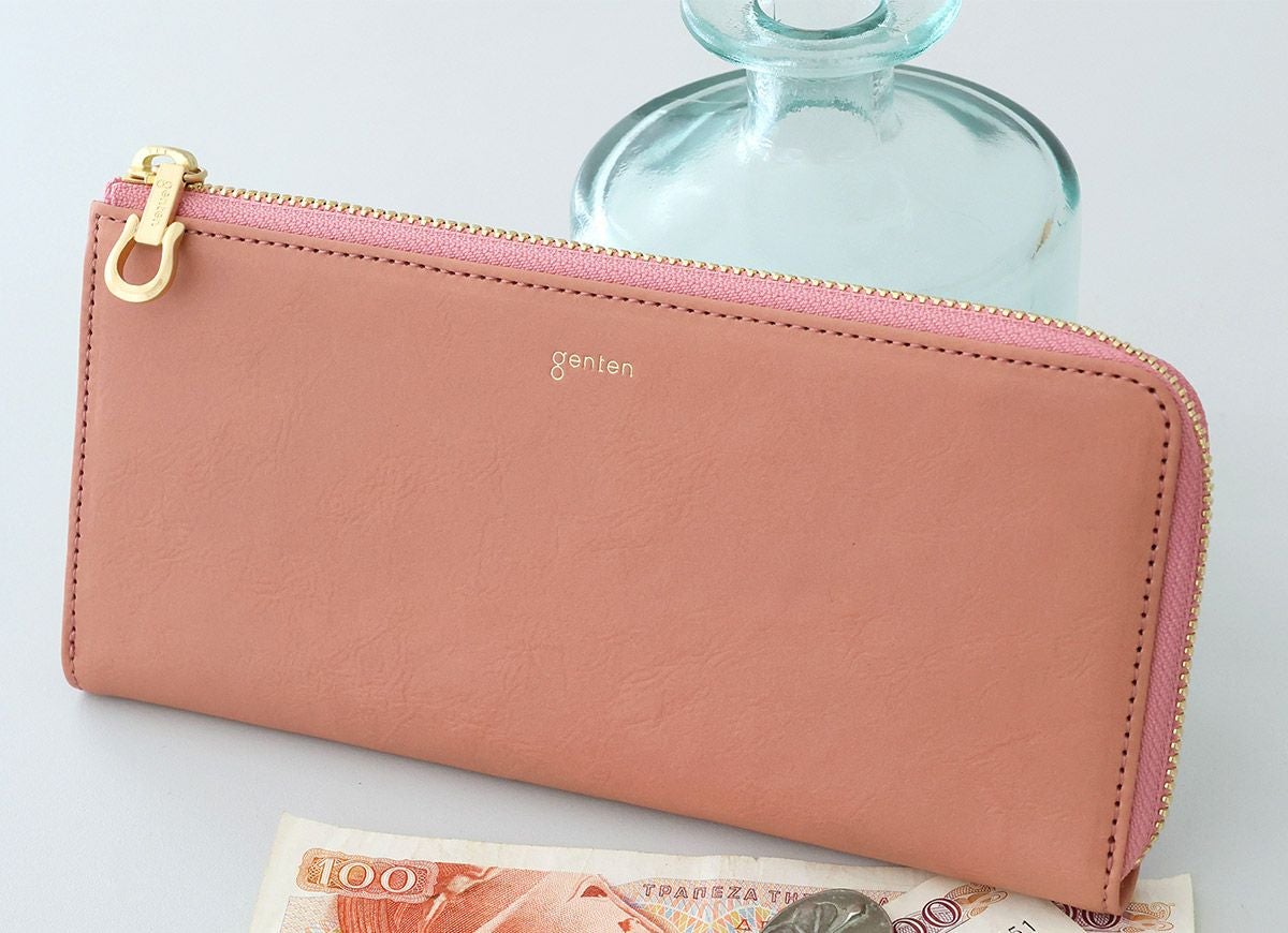 genten ゲンテン Armonia アルモニア 小銭入れ付き長財布（L字ファスナー式） 44880