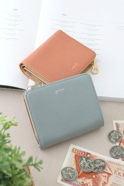 genten ゲンテン Armonia アルモニア 小銭入れ付き二つ折り財布 44882