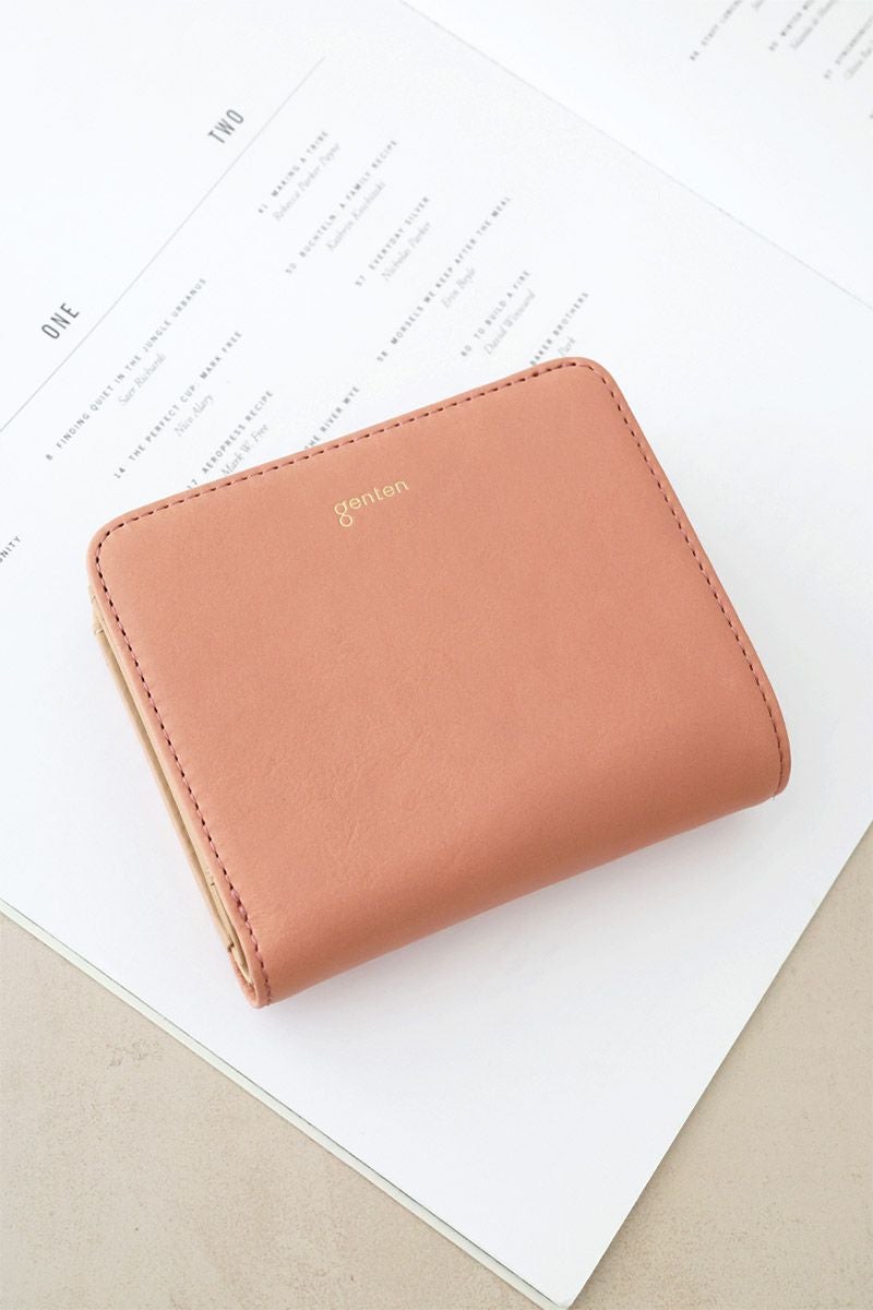 ゲンテン genten　二つ折り財布　アマーノ　小銭入れ付き　ミニ財布 アマーノ 二つ折り財布｜商品一覧 | 革財布、バッグのgenten(ゲンテン