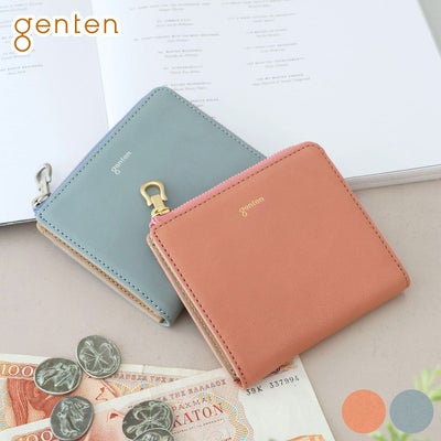 genten ゲンテン Armonia アルモニア ミニ財布（L字ファスナー式） 44883