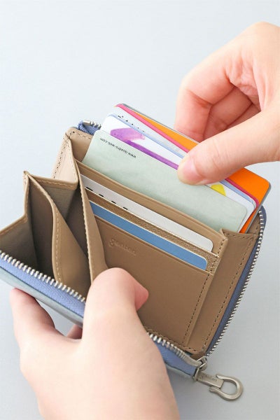 genten ゲンテン Armonia アルモニア ミニ財布（L字ファスナー式） 44883