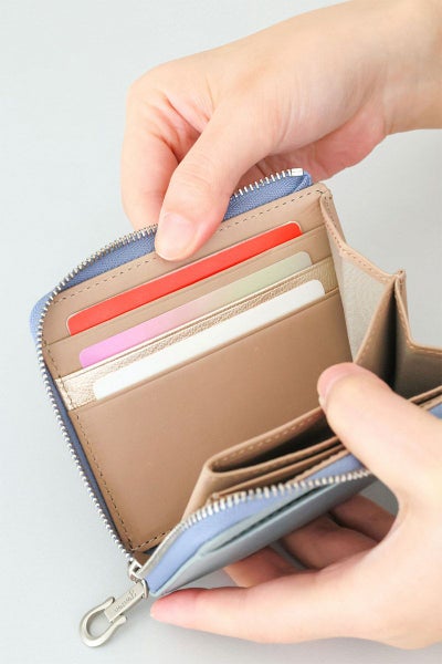 genten ゲンテン Armonia アルモニア ミニ財布（L字ファスナー式） 44883