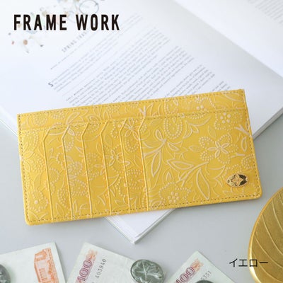 FRAME WORK フレームワーク プルクラ 薄型長財布 0045094