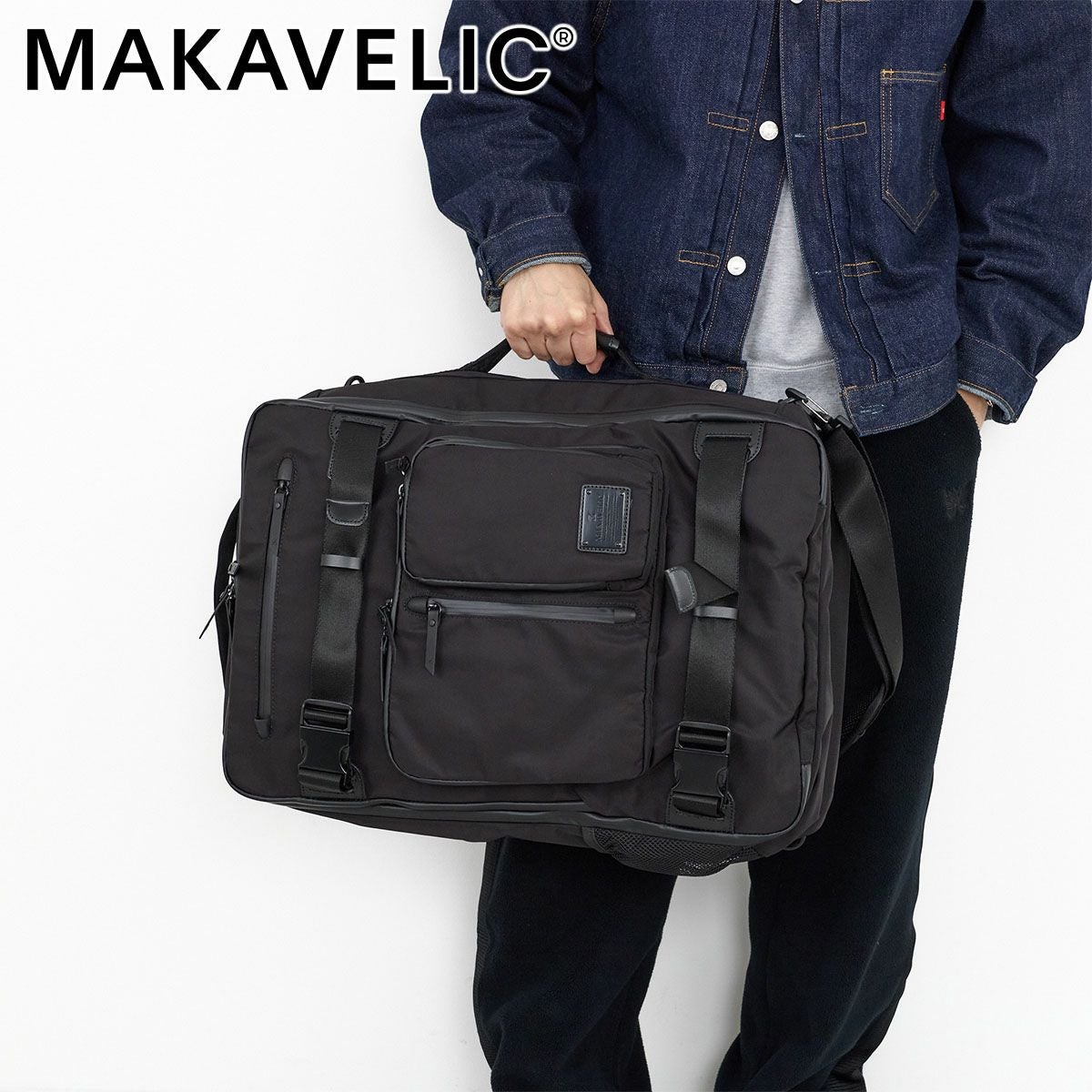 MAKAVELIC マキャベリック BUSINESS&TRAVEL BBC 3WAY BAG L 3124-10106