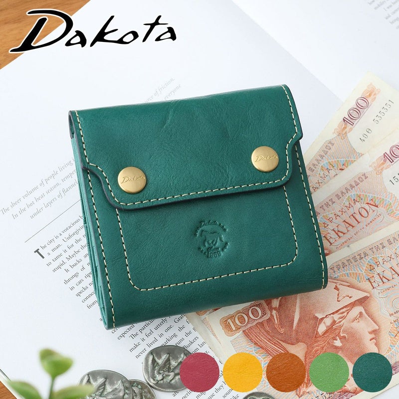 Dakota ダコタ ヴィタミーナ 小銭入れ付き二つ折り財布 0031900