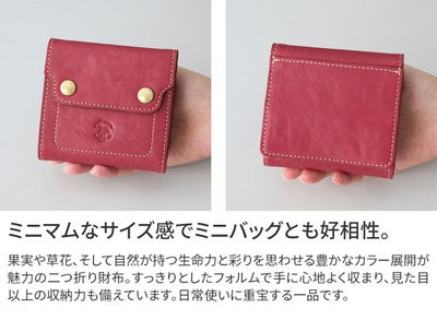 Dakota ダコタ ヴィタミーナ 小銭入れ付き二つ折り財布 0031900