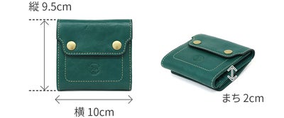 Dakota ダコタ ヴィタミーナ 小銭入れ付き二つ折り財布 0031900