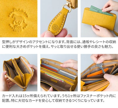 Dakota ダコタ ヴィタミーナ 小銭入れ付き長財布（ラウンドファスナー式 ） 0031902