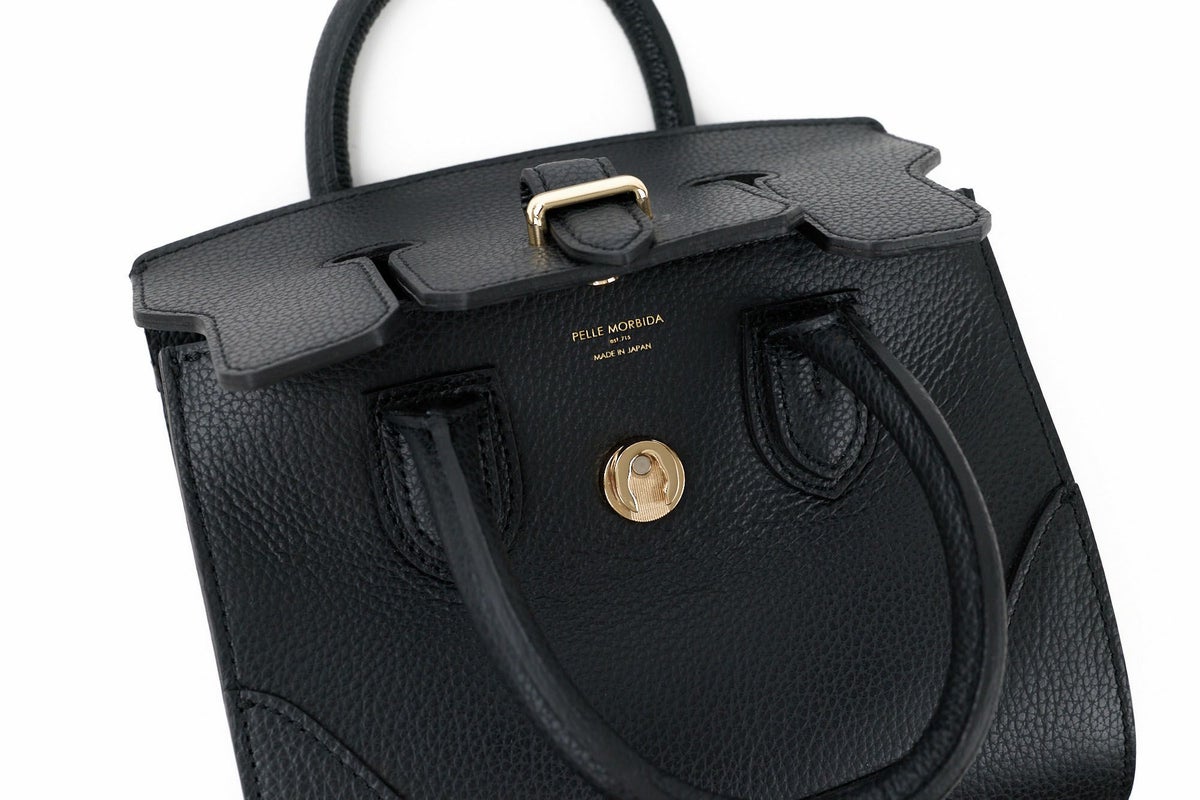 PELLE MORBIDA ペッレモルビダ Vela ヴェ－ラ ミニボストンバッグ (Sサイズ) ショルダーベルト付属 PMO-VE101