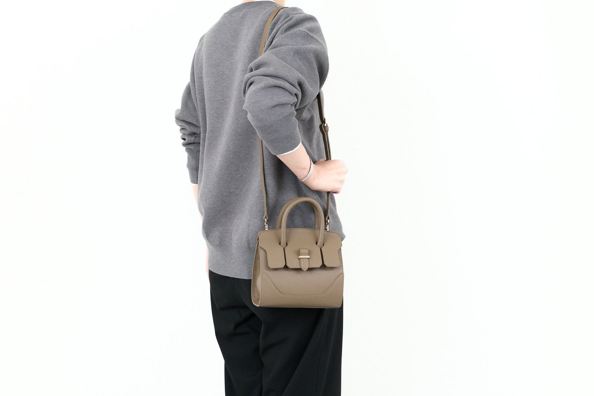 PELLE MORBIDA ペッレモルビダ Vela ヴェ－ラ ミニボストンバッグ (Sサイズ) ショルダーベルト付属 PMO-VE101