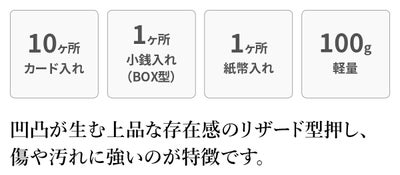 airlist エアリスト LUNA ルナ 小銭入れ付き財布（ラウンドファスナー式 ） 24876