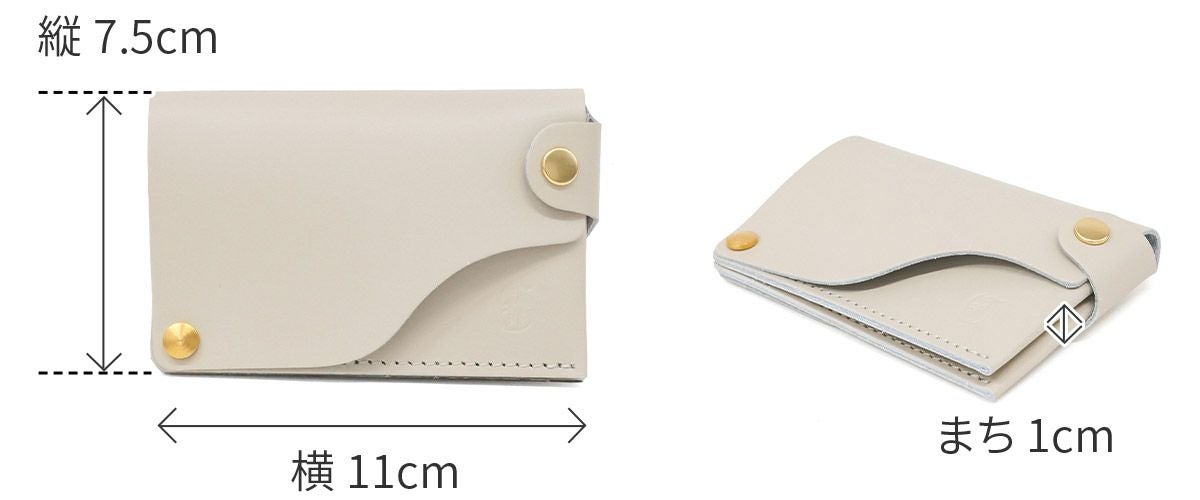 CLEDRAN クレドラン ARCH アーチ カードケース 2層構造 CR-CL3975