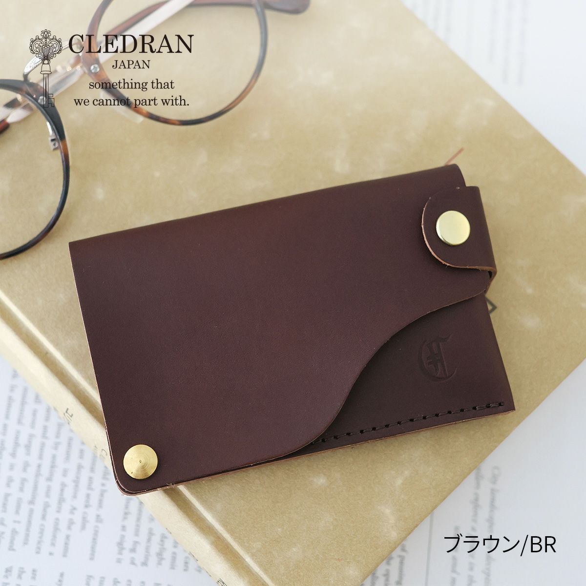 2026年 春夏新作 ] CLEDRAN クレドラン ARCH アーチ カードケース 2層