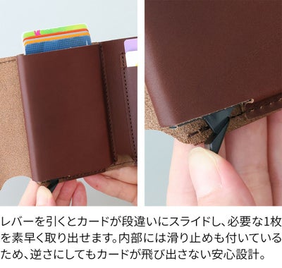 CLEDRAN クレドラン ARCH アーチ ミニ財布 CR-CL3976