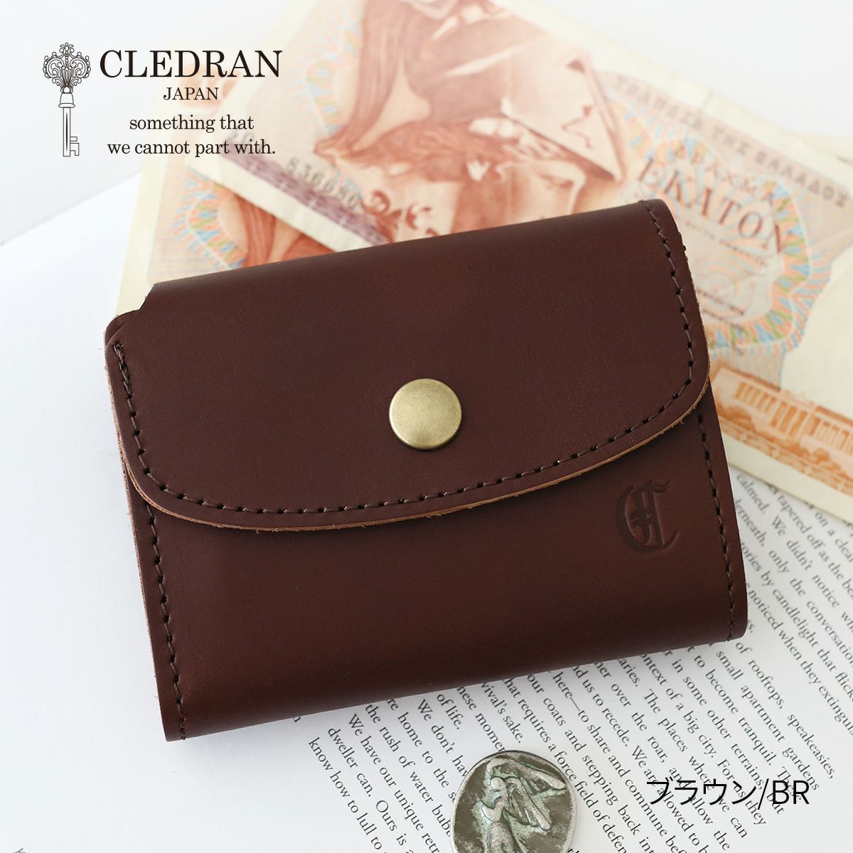 CLEDRAN クレドラン ARCH アーチ ミニ財布 CR-CL3976