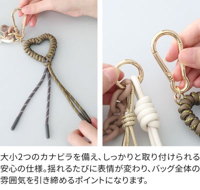 VIOLAd'ORO ヴィオラドーロ BIANCA ビアンカ バッグチャーム V-5082