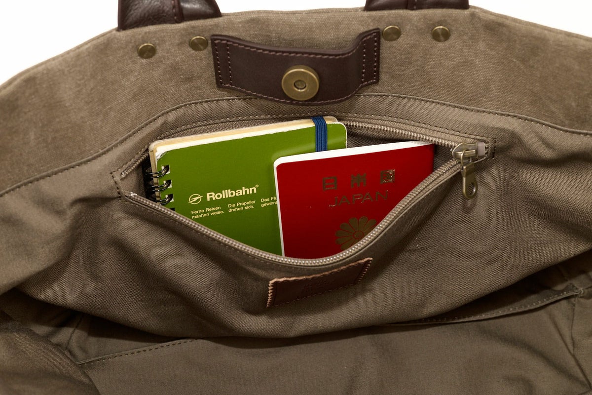 BEAU DESSIN S.A. ボーデッサン ギャバチェック トートバッグ 横長タイプ GC1998