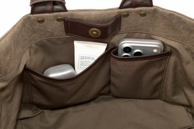 BEAU DESSIN S.A. ボーデッサン ギャバチェック トートバッグ 横長タイプ GC1998