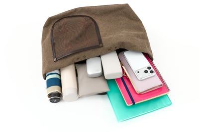 BEAU DESSIN S.A. ボーデッサン ギャバチェック トートバッグ 横長タイプ GC1998