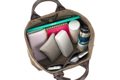 BEAU DESSIN S.A. ボーデッサン ギャバチェック トートバッグ 横長タイプ GC1998