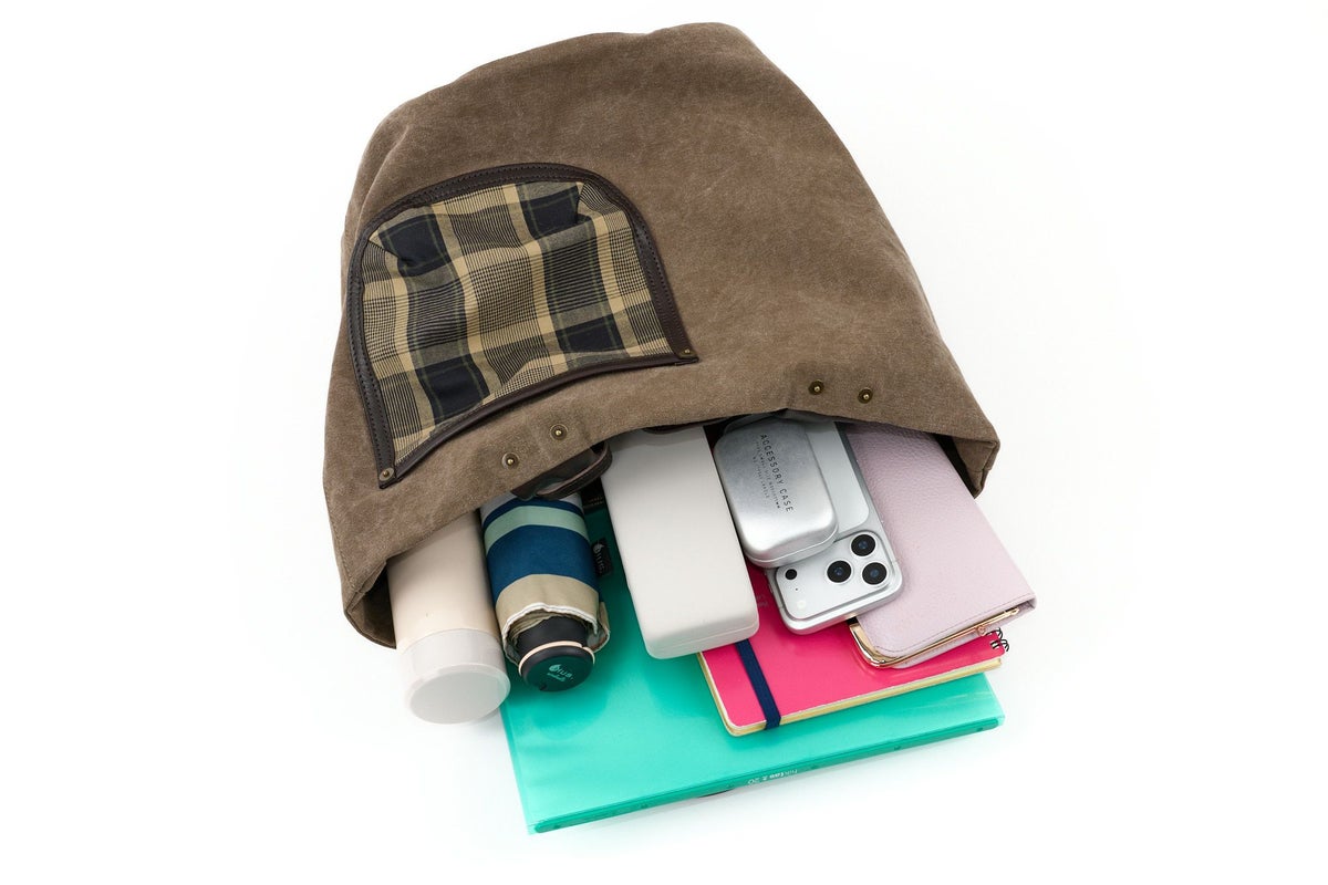 BEAU DESSIN S.A. ボーデッサン ギャバチェック トートバッグ 大 GC5047