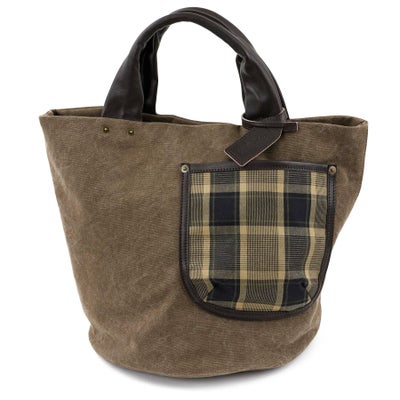 BEAU DESSIN S.A. ボーデッサン ギャバチェック トートバッグ 大 GC5047