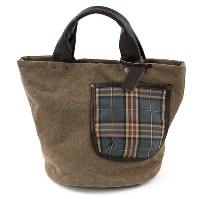 BEAU DESSIN S.A. ボーデッサン ギャバチェック トートバッグ 大 GC5047