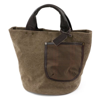 BEAU DESSIN S.A. ボーデッサン ギャバチェック トートバッグ 大 GC5047