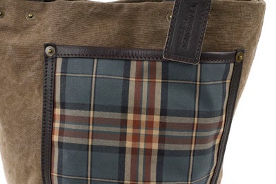 BEAU DESSIN S.A. ボーデッサン ギャバチェック トートバッグ 小 GC5048