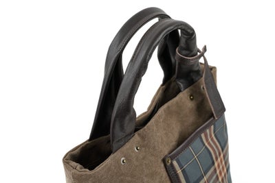 BEAU DESSIN S.A. ボーデッサン ギャバチェック トートバッグ 小 GC5048