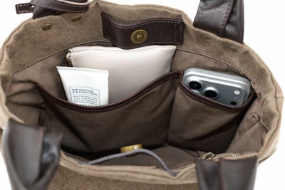 BEAU DESSIN S.A. ボーデッサン ギャバチェック トートバッグ 小 GC5048