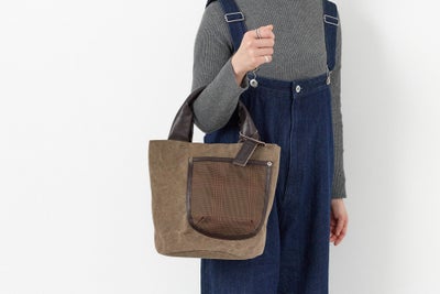 BEAU DESSIN S.A. ボーデッサン ギャバチェック トートバッグ 小 GC5048