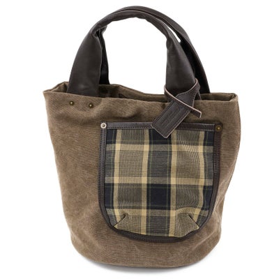 BEAU DESSIN S.A. ボーデッサン ギャバチェック トートバッグ 小 GC5048