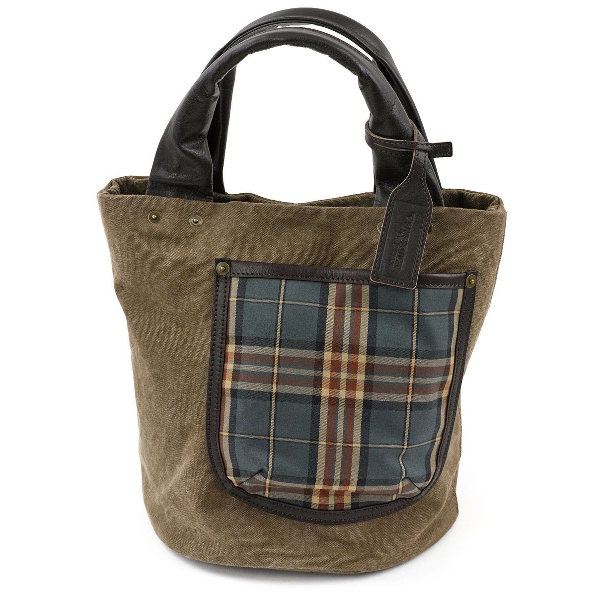 BEAU DESSIN S.A. ボーデッサン ギャバチェック トートバッグ 小 GC5048
