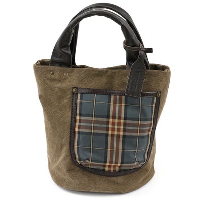 BEAU DESSIN S.A. ボーデッサン ギャバチェック トートバッグ 小 GC5048