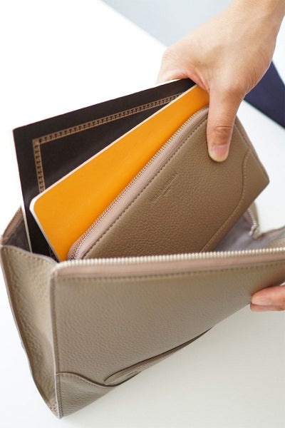 PELLE MORBIDA ペッレモルビダ Maiden Voyage メイデン ボヤージュ シュリンクレザー クラッチバッグ PMO-MB058