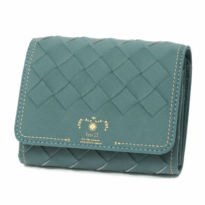box21 ボックス21 パーチェ 小銭入れ付き二つ折り財布 0332471