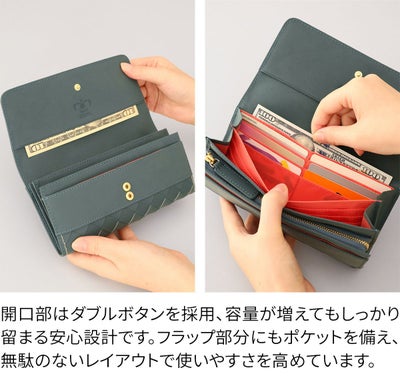 box21 ボックス21 パーチェ 小銭入れ付き長財布 0332472